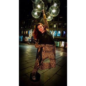 Current Mood Cheetah Print long Jacket Leopard